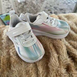 Adidas FortaRun EL toddler girls' athletic sneakers size 4